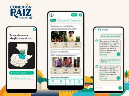 App móvil de Conexión Raíz